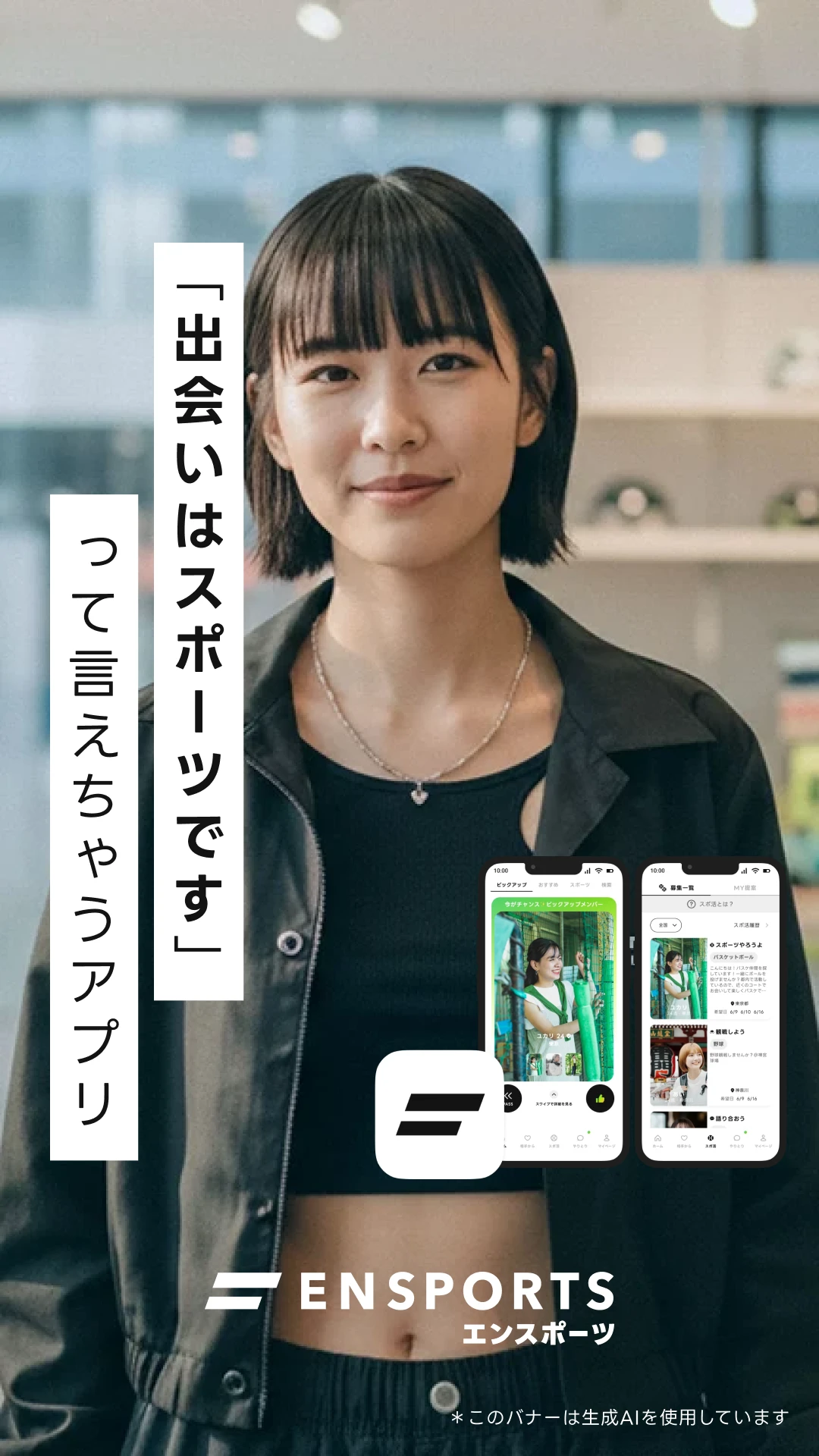 「出会いはスポーツです」って言えちゃうマッチングアプリ